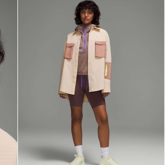 Lululemon Grid Fleece Hiking Overshirt
Prosecco / Pink Clay 4 and 8 available - Picture 7 of 7